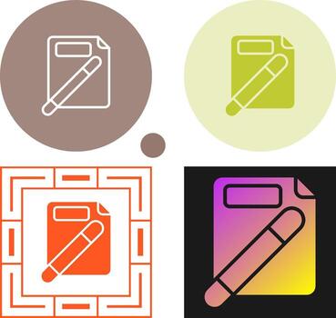 Document Vector Icon
