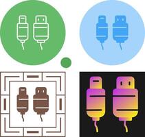 Usb Cable Vector Icon