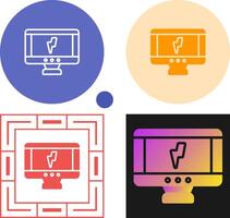 Thunderbolt Vector Icon