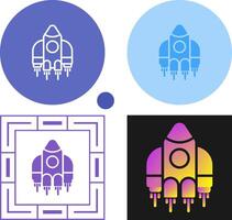 Spaceship Vector Icon