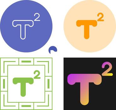 Superscript Vector Icon