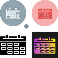 Calendar Vector Icon