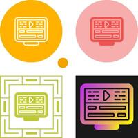 Video Editing Vector Icon