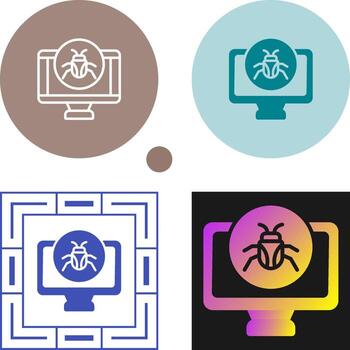 Computer Vector Icon
