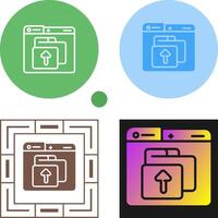 Upload File Vector Icon