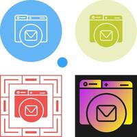 Contact Mail Vector Icon