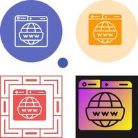 World Wide Web Vector Icon