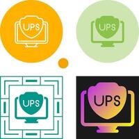 UPS Vector Icon