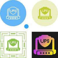 UPS Vector Icon