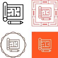 Blueprint Vector Icon