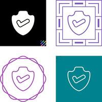 Sheild Check Vector Icon
