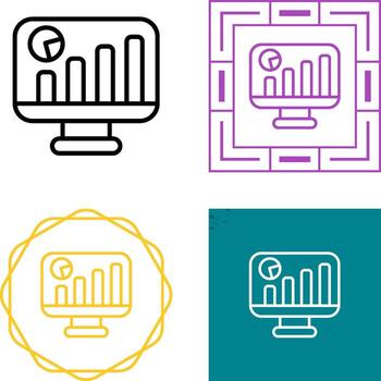 Data driven Design Vector Icon