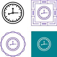 icono de vector de reloj