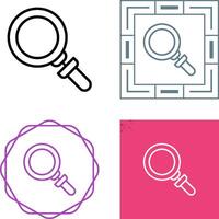 Magnifying glass Vector Icon