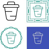 Recycle Bin Vector Icon