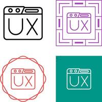 User Experience Vector Icon