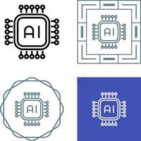 icono de vector de ai