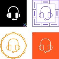 Headset Vector Icon