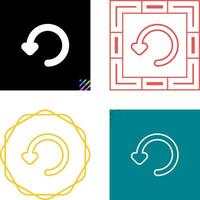 Rotate Left Vector Icon