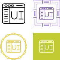 User Interface Vector Icon