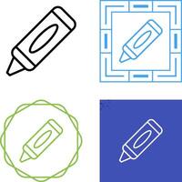 Crayon Vector Icon