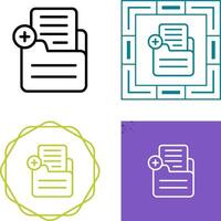 Document Add Vector Icon