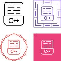 Programming Language Vector Icon