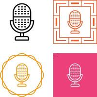 Microphone Vector Icon