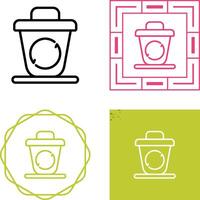 Recycling bin Vector Icon