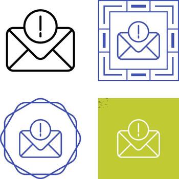 Error Message Vector Icon