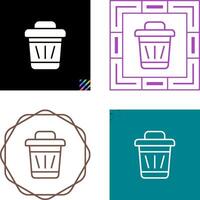 Trash Vector Icon