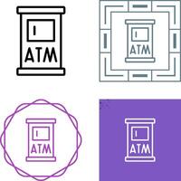 Atm Machine Vector Icon