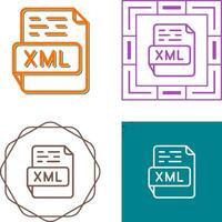 XML Vector Icon