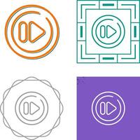 Next Track Circle Vector Icon