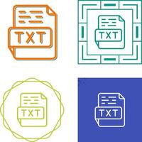 TXT Vector Icon