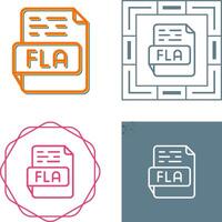 FLA Vector Icon