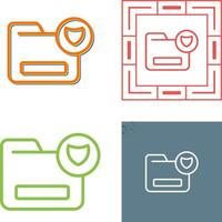 Document Security Vector Icon