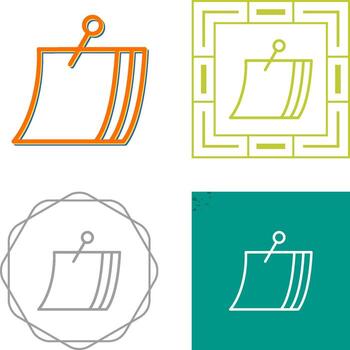 documento anotación vector icono