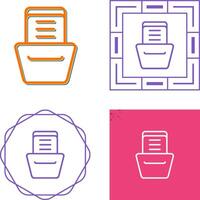 Archive Vector Icon