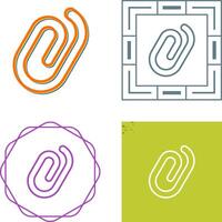 Paperclip Vector Icon