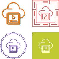 Video Hosting Vector Icon