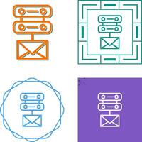 Email Server Vector Icon