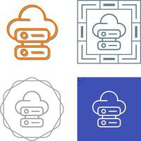 Web Hosting Vector Icon