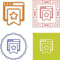 Bookmark Tabs Vector Icon