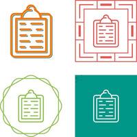 Clipboard Vector Icon