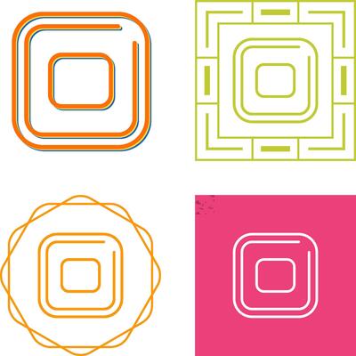Stop Square Vector Icon
