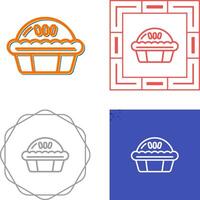 Pie Vector Icon