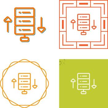 Bandwidth Vector Icon