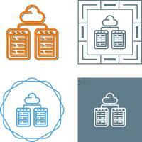 Data Center Vector Icon