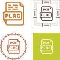 flac vector icono